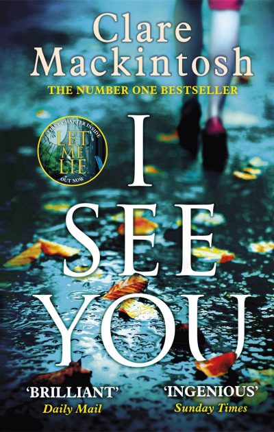 I See You by Clare Mackintosh - Book Cover